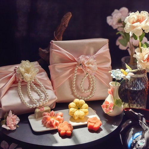 中式糕点伴手礼盒高档桃花酥