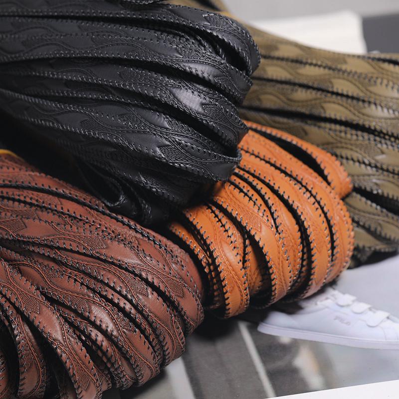 衍龙diy手工皮绳箱包绳手链皮条