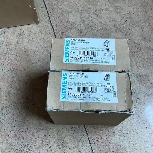 议价塑料外壳式断路器3RV6021-4EA103RV60214EA10
