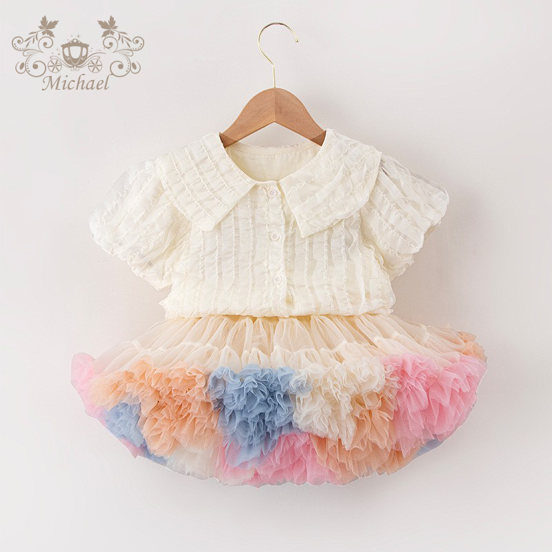 儿童tutu蓬蓬裙套装公主女童夏季