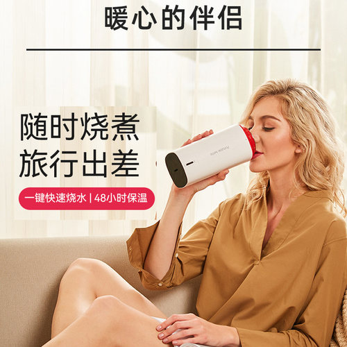 便携式烧水壶宿舍加热养生保温杯