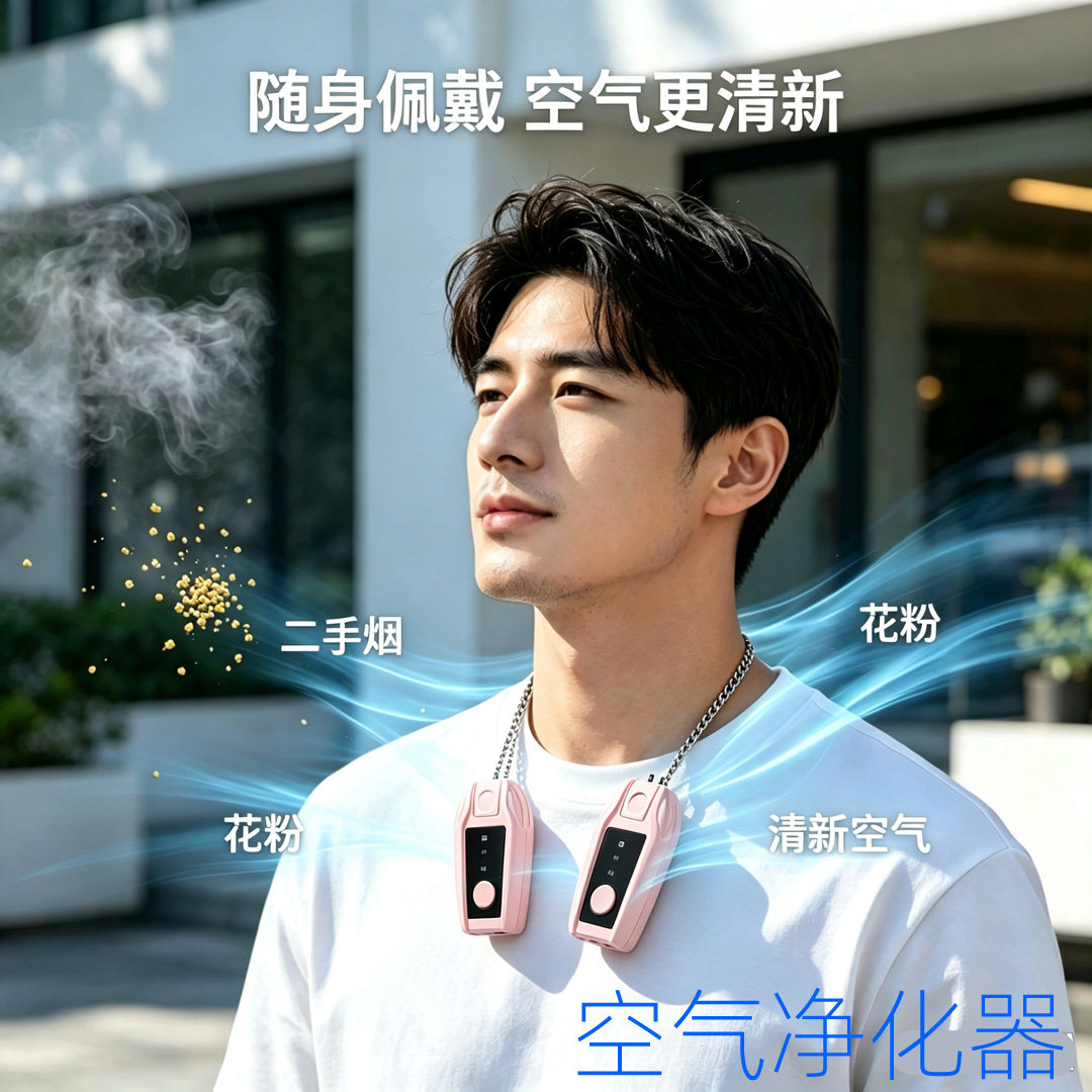 氧吧空气净化器清新器挂脖负离子