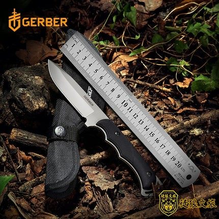美国戈博GERBER FREEMAN GUIDE户外狩猎刀具便携开刃刀防身冷兵器