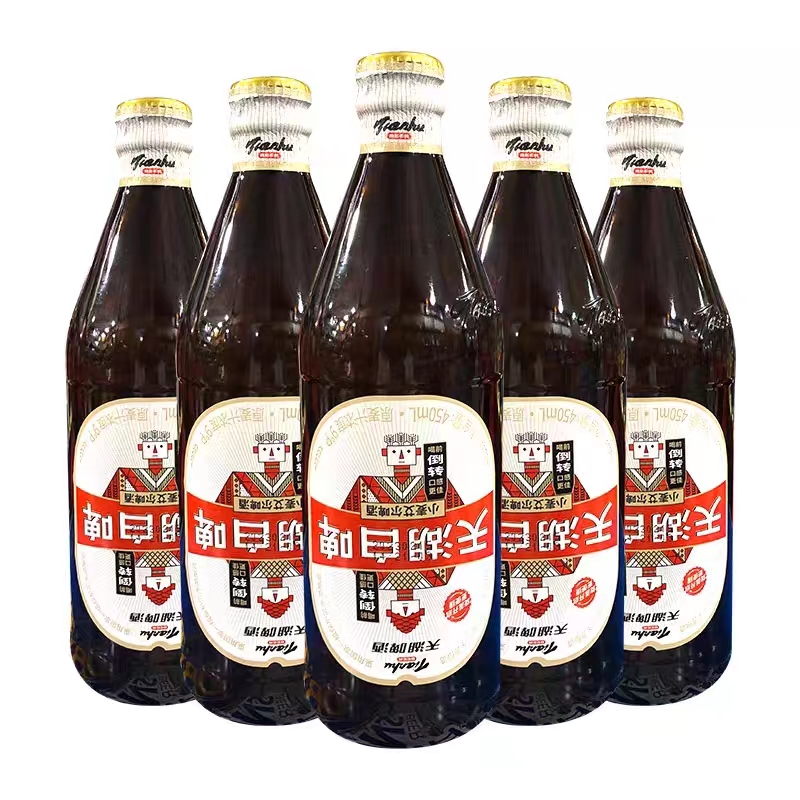 天湖白睥精酿小麦艾尔啤酒450ml瓶装低度精酿啤抚顺家乡味道3.3度