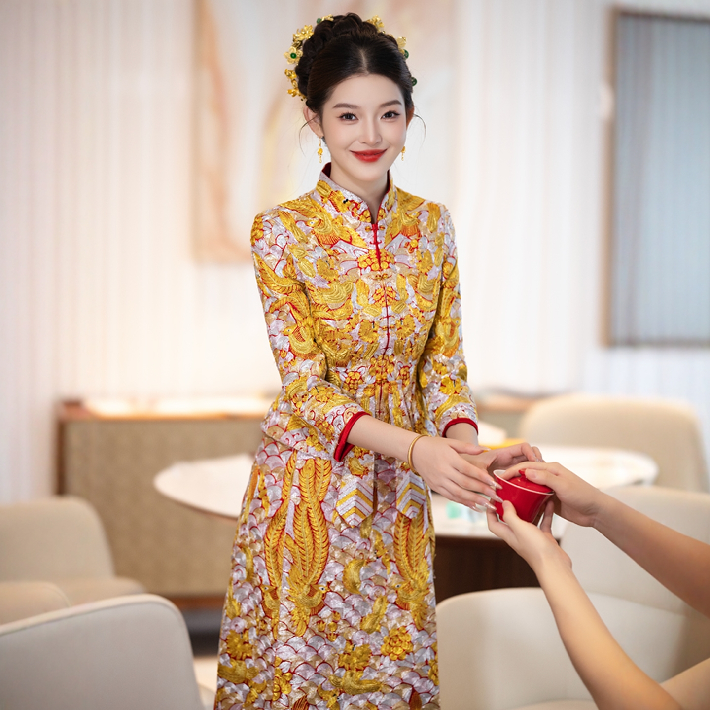 海棠记褂皇龙凤褂秀禾服敬酒礼服