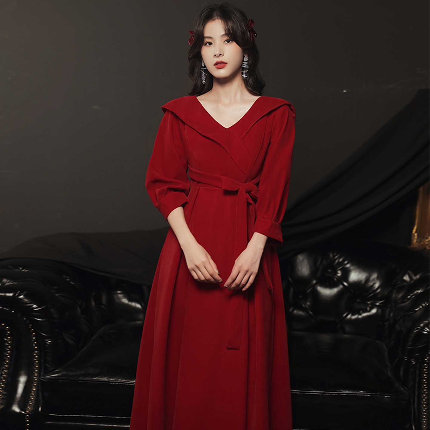 海棠记大码敬酒服2025新款