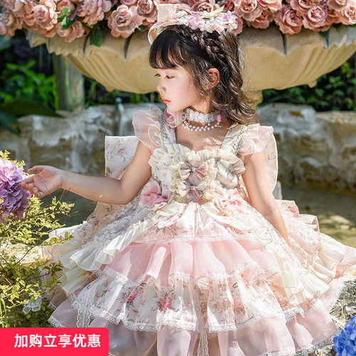 女宝宝洛丽塔公主裙洋气夏季裙子