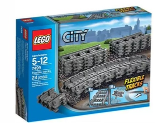 LEGO 乐高 城市系列智能货运列车60336列车轨道 小颗粒轨道通用