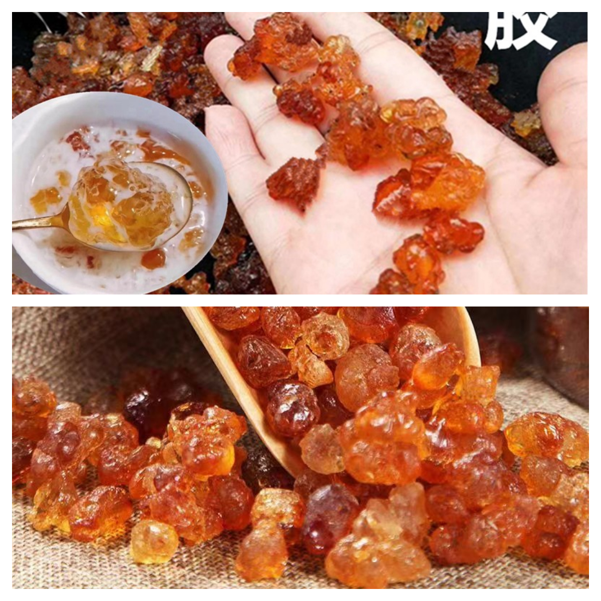 桃胶500g桃花泪云南天然野生食用特级雪燕皂角米伴侣组合包邮