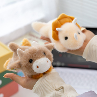 原创掌中宝安抚系列公仔趴姿小鹿毛绒玩偶女解压捏捏娃娃圣诞礼物