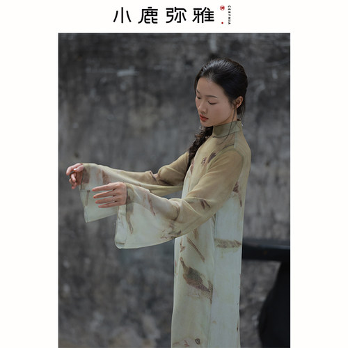 通勤大摆聚酯纤维花鸟