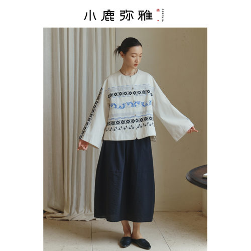 新中式重工刺绣长袖外套