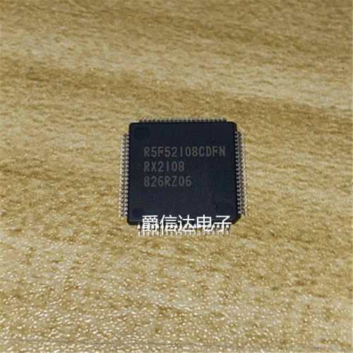 原装R5F52108CDFN R5F52108 贴片LQFP-80 嵌入式32位微控制器芯片