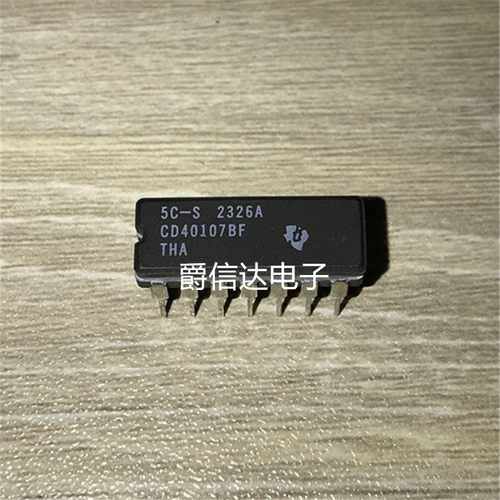 全新原装 CD40107BF CDIP-14 逻辑门芯片 现货供应