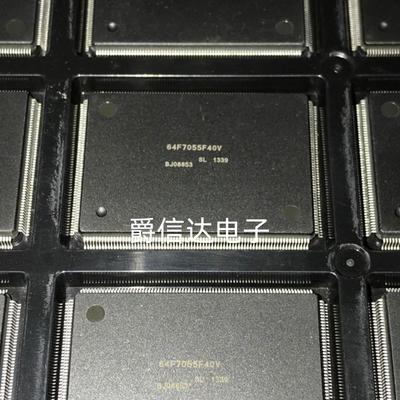 HD64F7055F40V 64F7055F40V 挖机电脑板常用易损CPU芯片 全新原装