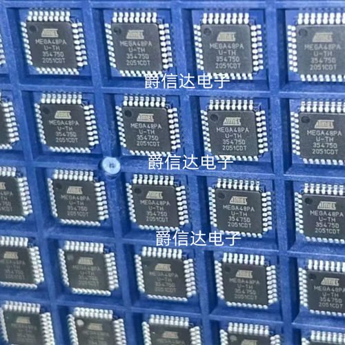 全新原装 ATMEGA48PA-AU MEGA48PA TQFP-32 单片机 AVR微控制器