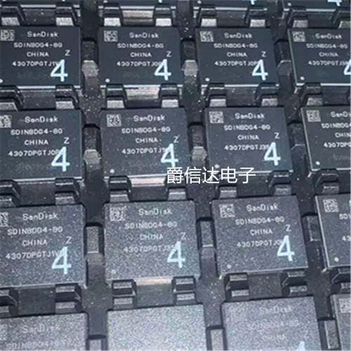 全新正品 SDINBDG4-8G BGA-153球 8G EMMC芯片 5.1版本 现货供应