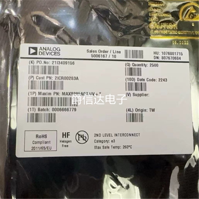 全新原装 MAX9295AGTJ/V+T 封装 封装 QFN-32 串行器/解串器 芯片