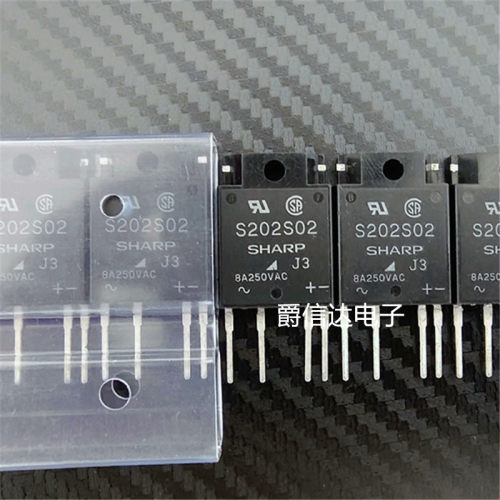 原装进口 SHARP S202S02 ZIP-4 夏普固态继电器 现货供应