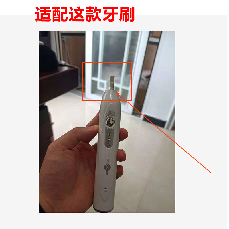 通用博皓电动牙刷头三个装适用