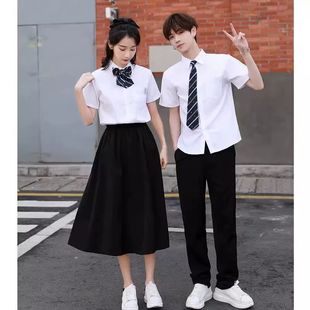 中学生大合唱演出服初中生班服男女合唱团诗歌朗诵比赛毕业照服装