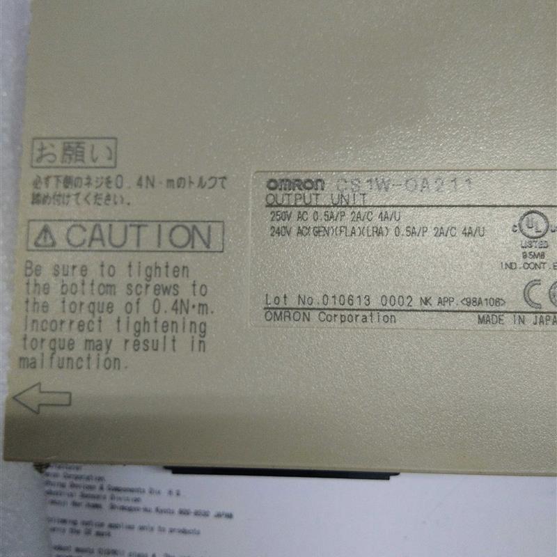 Omron PLC CS1W-OA211