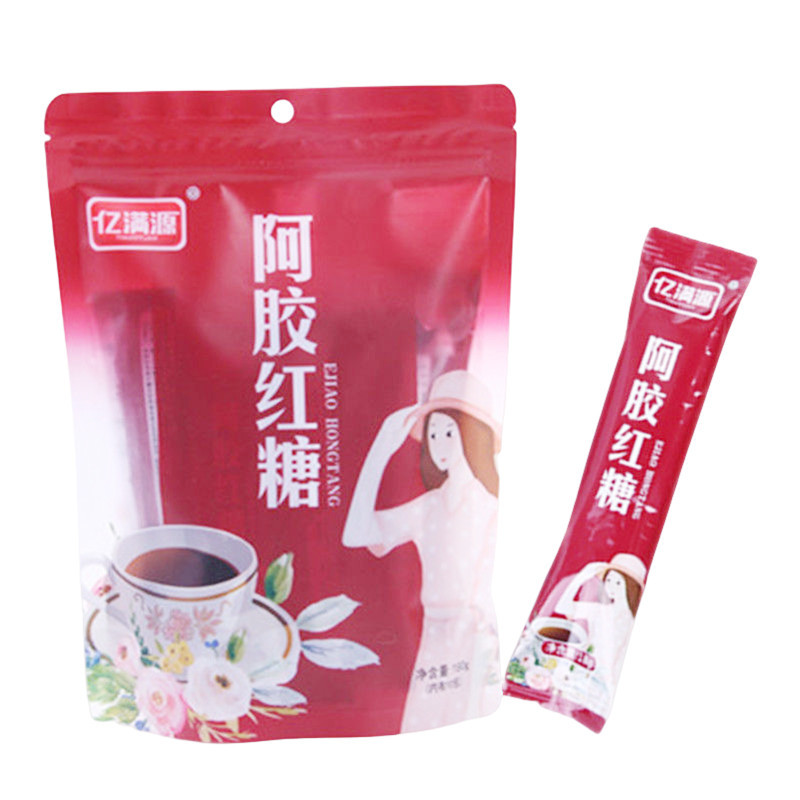 亿满源180g大枣红糖姜茶独立小包装经期红糖姜茶养生茶生姜汤茶