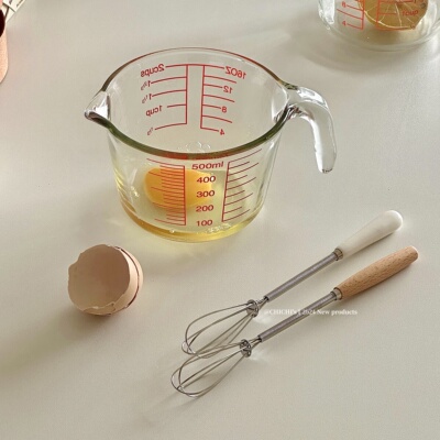 经典家用带刻度透明玻璃量