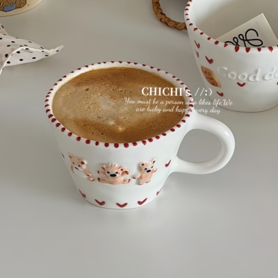 可爱卡通小熊杯子咖啡杯
