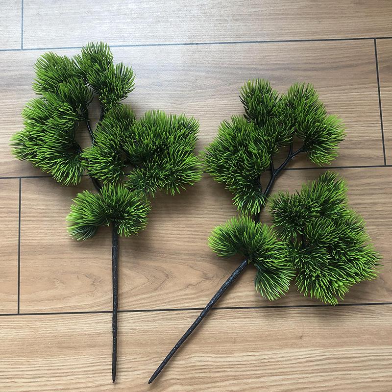 仿真枫叶装饰树枝塑料假花