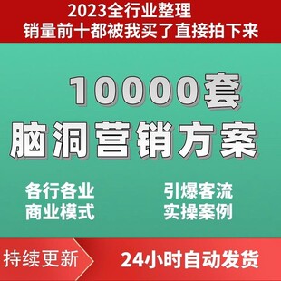 2025实体店营销案例门店营销策划各行各业商业模式营销实操案例