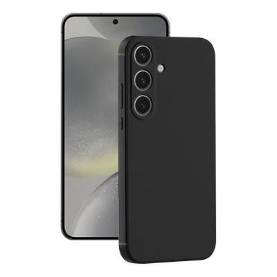 适用于三星S20~24系列黑磨砂软壳