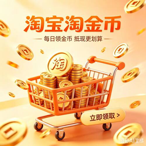 淘金币天天首页每日签到入口领下拉淘金币补贴省钱卡红包抵扣006