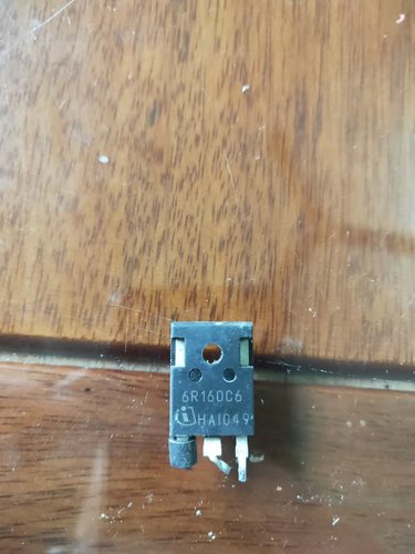 拆机 6R160C6 24A 600V TO-247 MOS场效应管