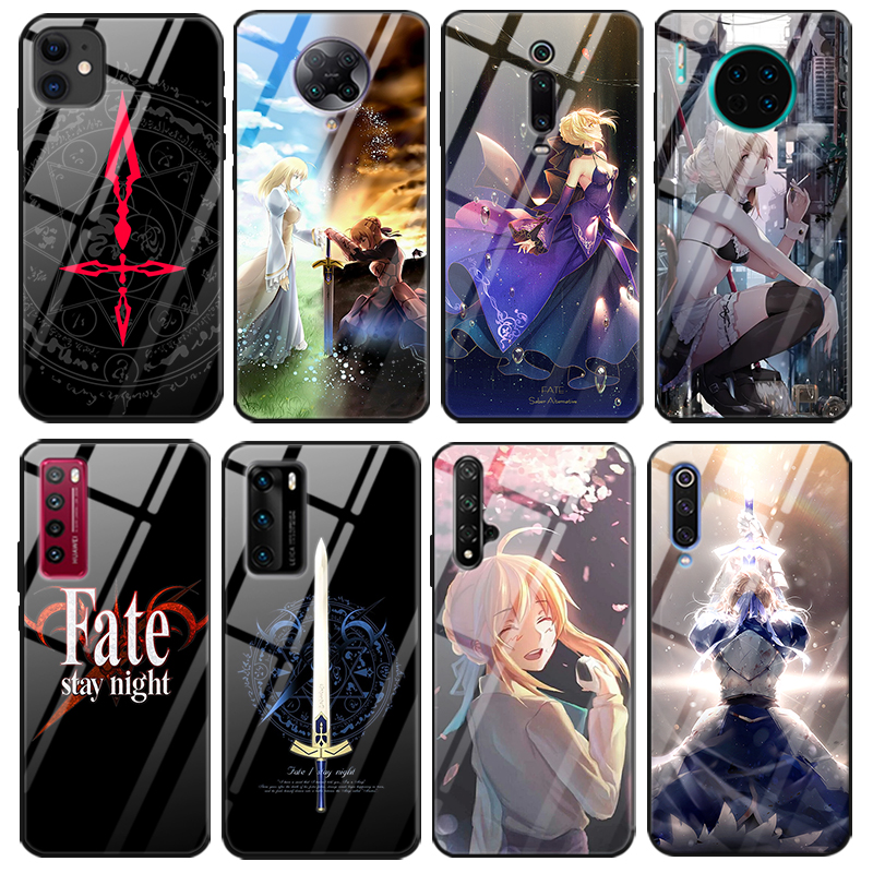 适用苹果6/6s手机壳iPhone6splus钢化玻璃7/8p/xsmax/se2动漫fate