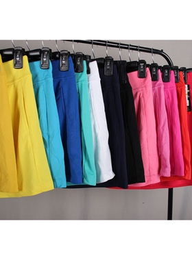 50UPF高尔夫裙裤女 大码中高腰防走光弹力速干细网眼 golf裙裤I66