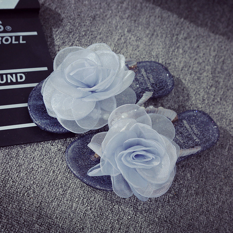 透明果凍鞋夾腳塑膠沙灘涼拖鞋34碼平底大花朵人字拖女夏防滑海邊在類目 女鞋, 拖鞋, 人字拖中 - 來自Buy2taobao.com提供專業的淘寶代購服務