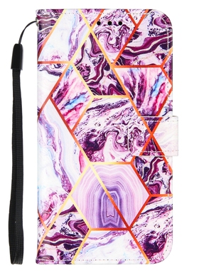 紫色石适用Note20ultra三星S20+/S21+plus 5G翻盖手机电话套S20FE