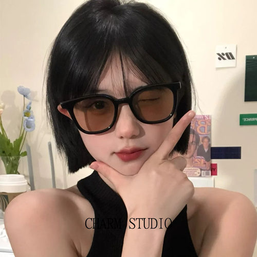 韩版小红书同款墨镜女防紫外线