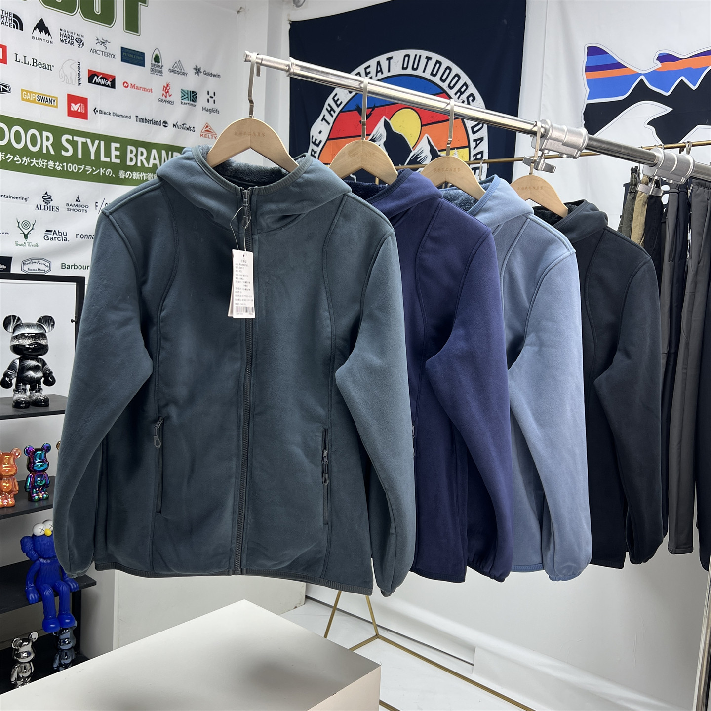 加倍保暖！摇粒绒+仿羊羔绒 秋冬男士加绒加厚连帽卫衣抓绒衣外套,男装,时尚抓绒衣,淘宝优惠券,粉丝福利购,淘宝优惠卷