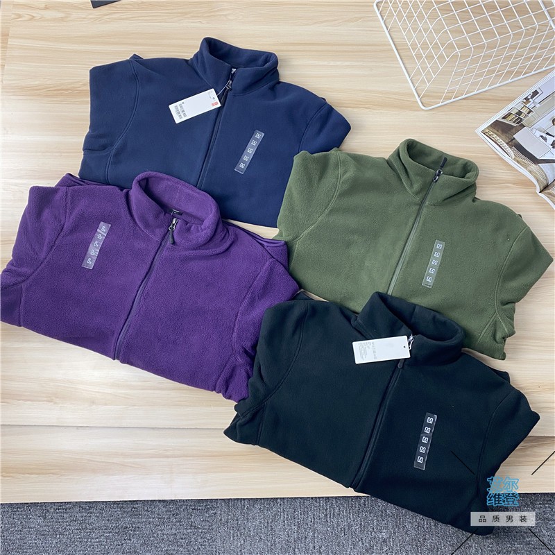 客供高密摇粒绒保暖抓绒衣