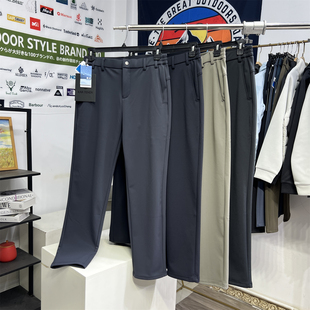 直筒加绒西裤 外贸尾货 聚热保暖商务休闲长裤 秋冬男士 潮 防风防水