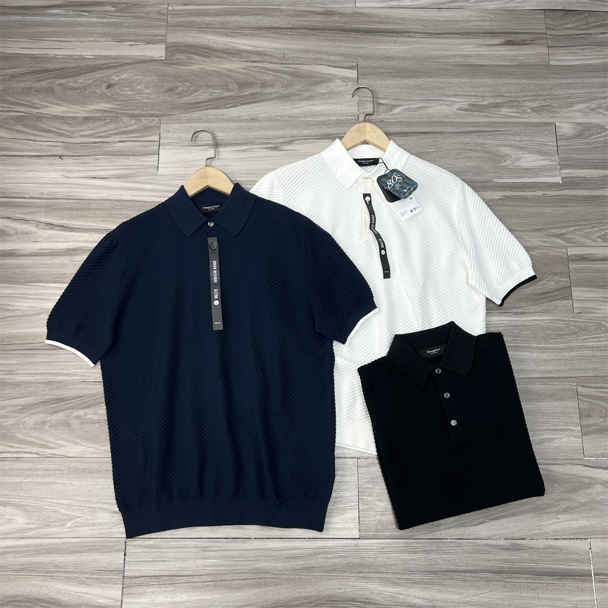 高端80S精梳棉针织短袖POLO衫