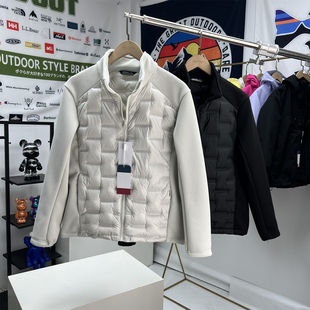 隔仓防钻绒！中间层内胆男女通用户外机能防风保暖立领羽绒服外套