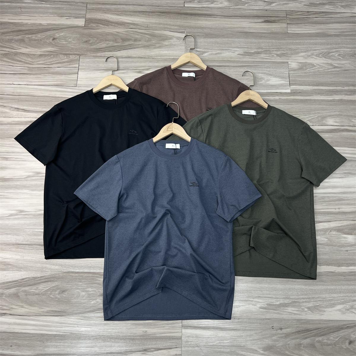 外贸尾货捡漏！凉感科技面料 户外运动休闲弹力短袖T恤圆领速干衣