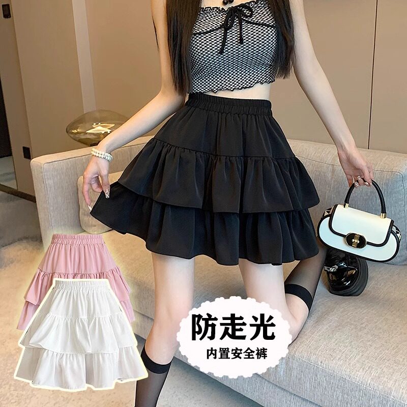 女童半身裙夏季2026新款洋气女孩公主蛋糕裙儿童蓬蓬裙中大童短裙