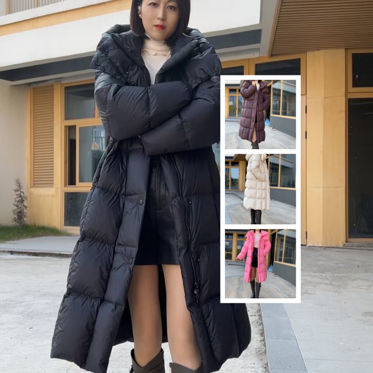 超轻盈2024新款冬季中长款羽绒服