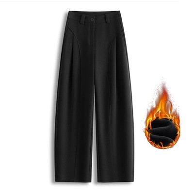 新款加厚梨型身材遮肉贝斯裤子-