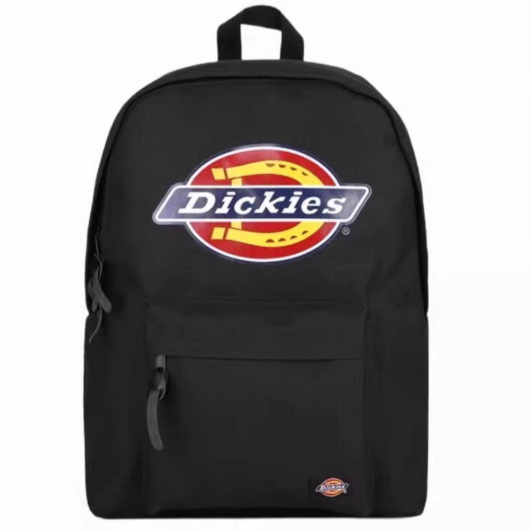 Dickies经典印花Logo潮流滑板印花图案涤纶书包双肩包男女同款