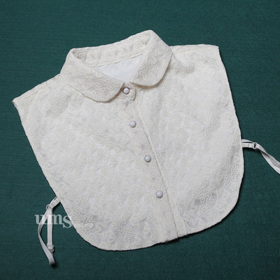 秋冬时尚风百搭假衣领